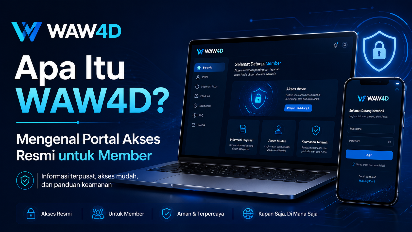 Apa itu WAW4D dan portal akses resmi untuk member