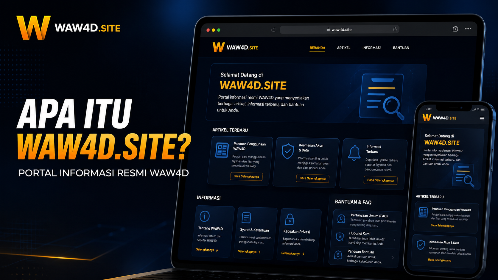 Apa itu WAW4D.site sebagai portal informasi resmi WAW4D
